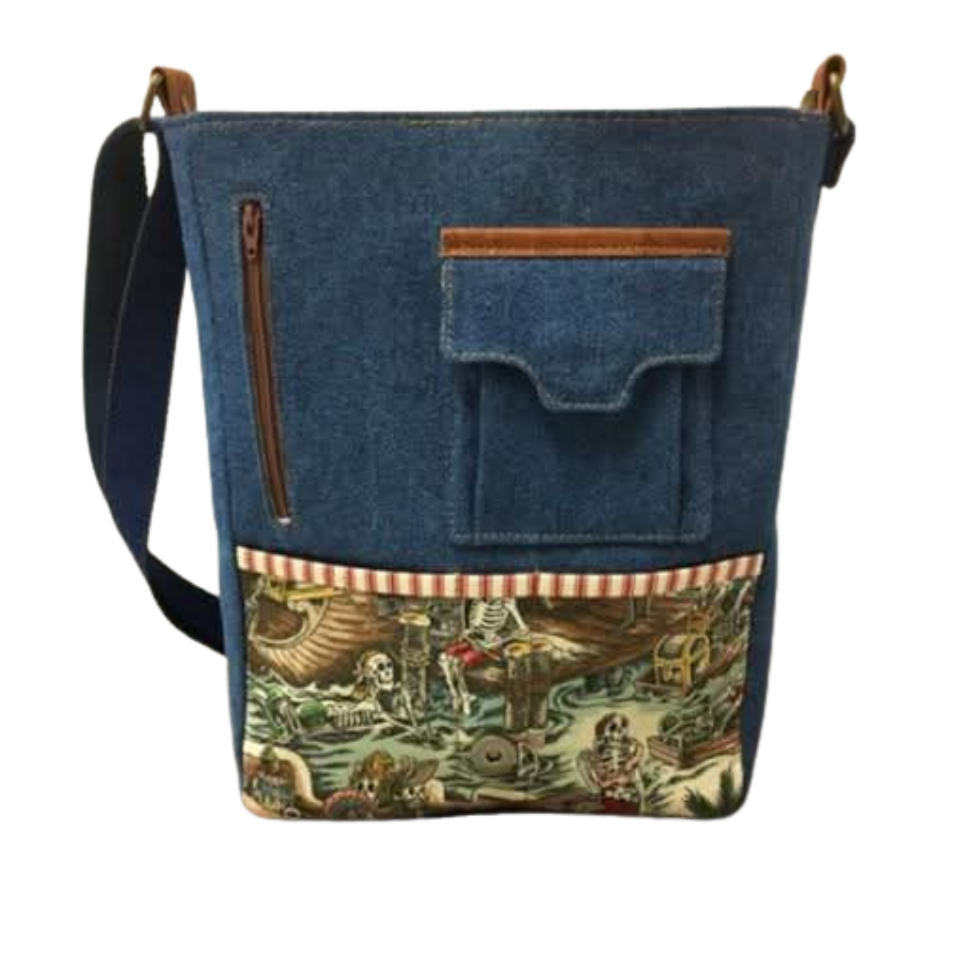 The Travelers Messenger Crossbody