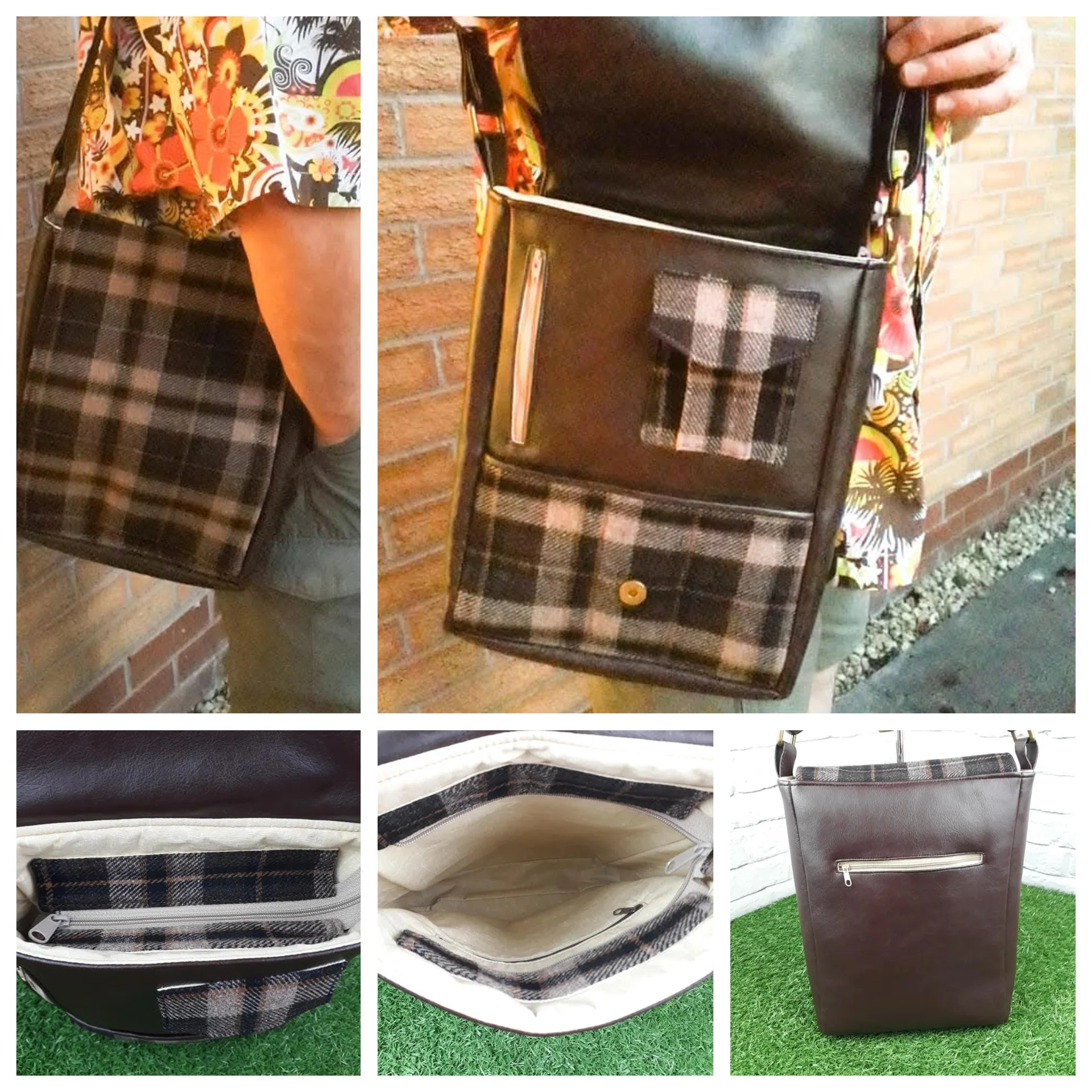 The Travelers Messenger Crossbody